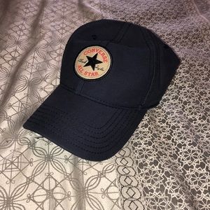 Navy blue converse all star baseball hat
